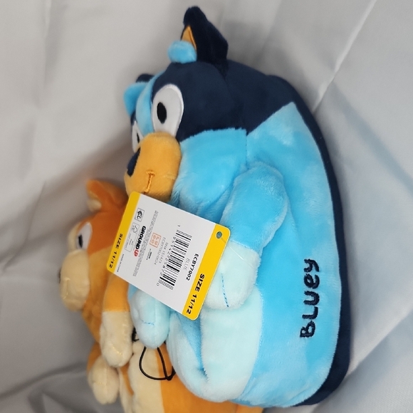 Blue Dog Character Slippers - Picture 3 of 7